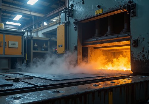 Metal parçaların ısıl işlemi — sertleştirme, menevişleme, nitrokarbürizasyon çelik 45# P20 Cr12MoV SKD11 DC53, kalıp üretimi Guangdong Çin QizhiMake