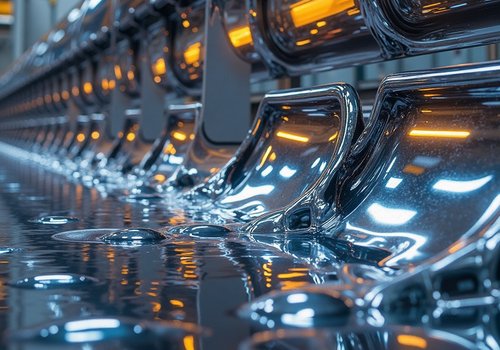 Metal parçaların elektrokaplama ve yüzey işleme — nikel kaplama, krom kaplama, alüminyum anotlama, kumlama, üretim Guangdong Çin QizhiMake